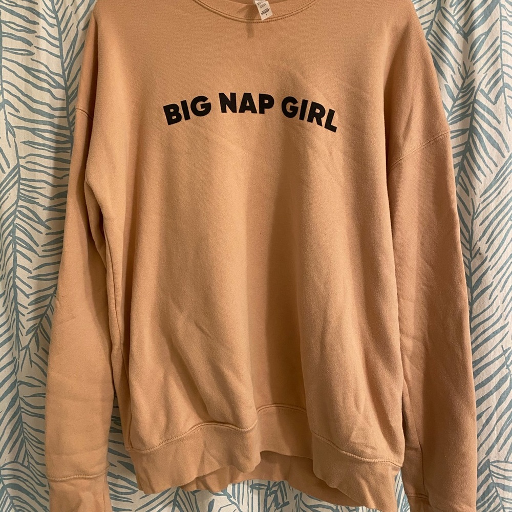 Graphic “Big Nap Girl” Sweatshirt